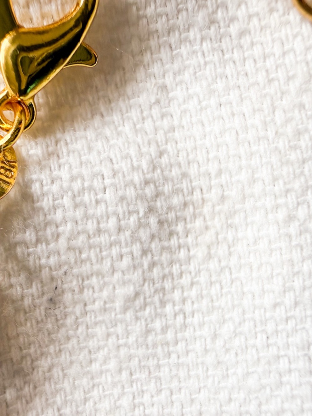AUTHENTIC Dior Gold Padlock Charm on SS 18K gold Bracelet - Women Jewelry - Picture 3 of 3